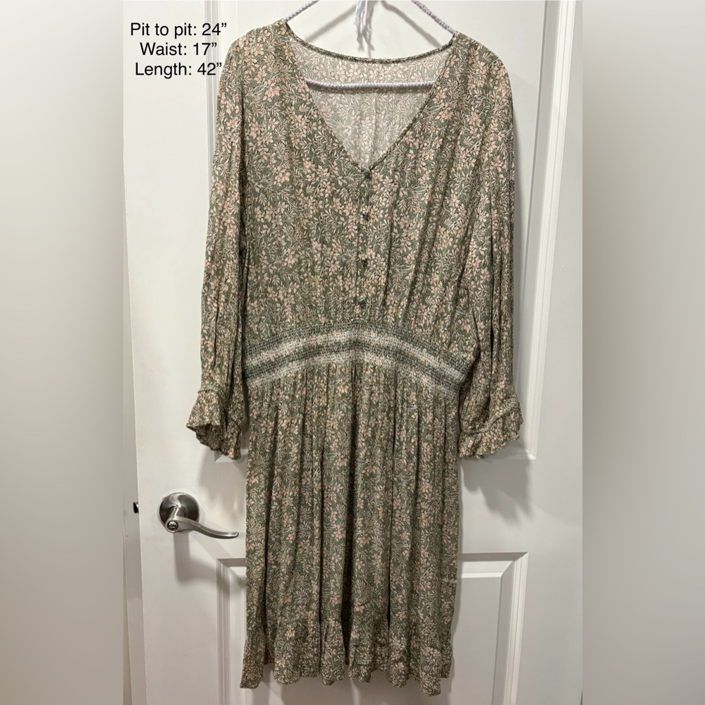 Tribal Petal Pink Dress